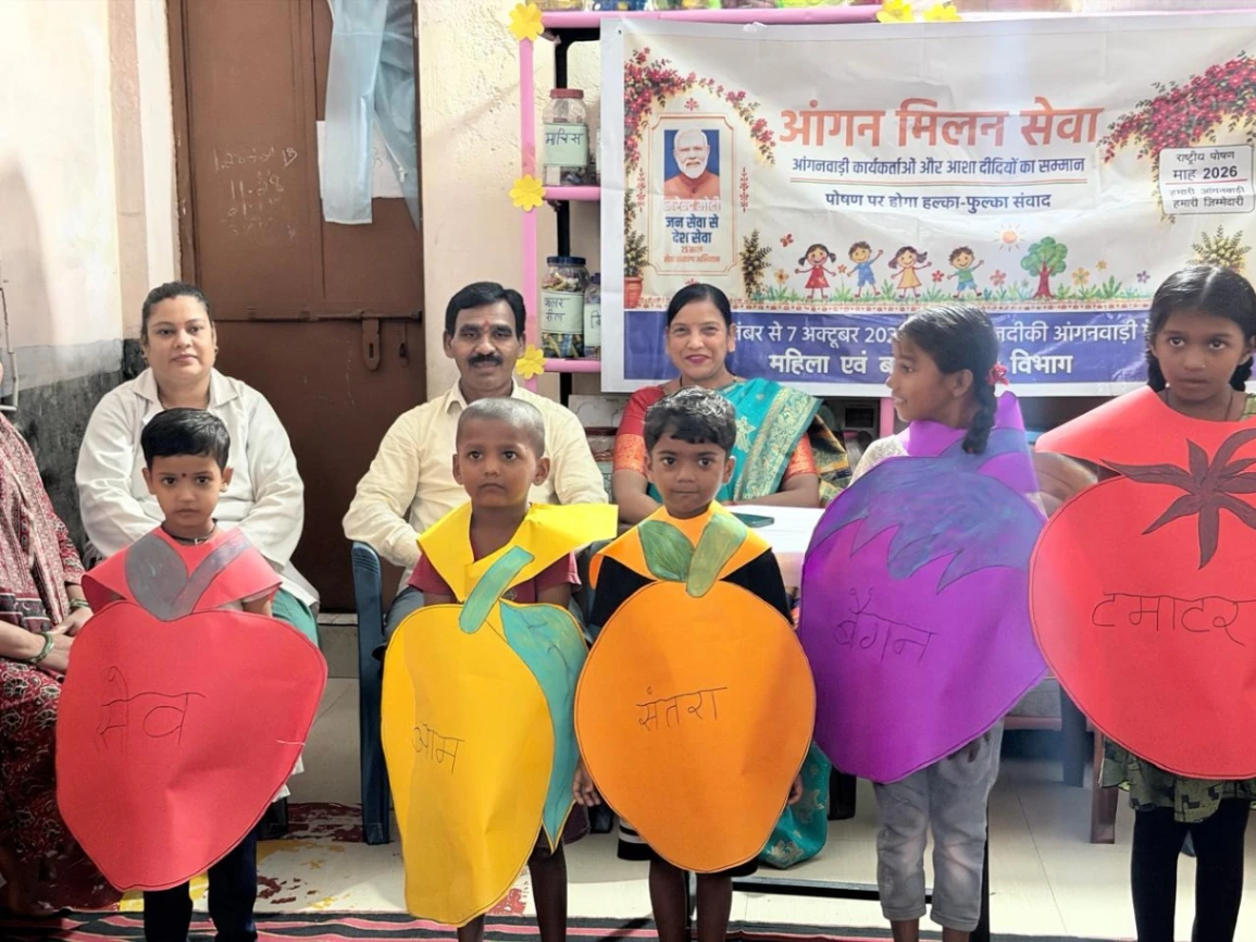 शक्ति नगर में आंगन मिलन सेवा कार्यक्रम संपन्न