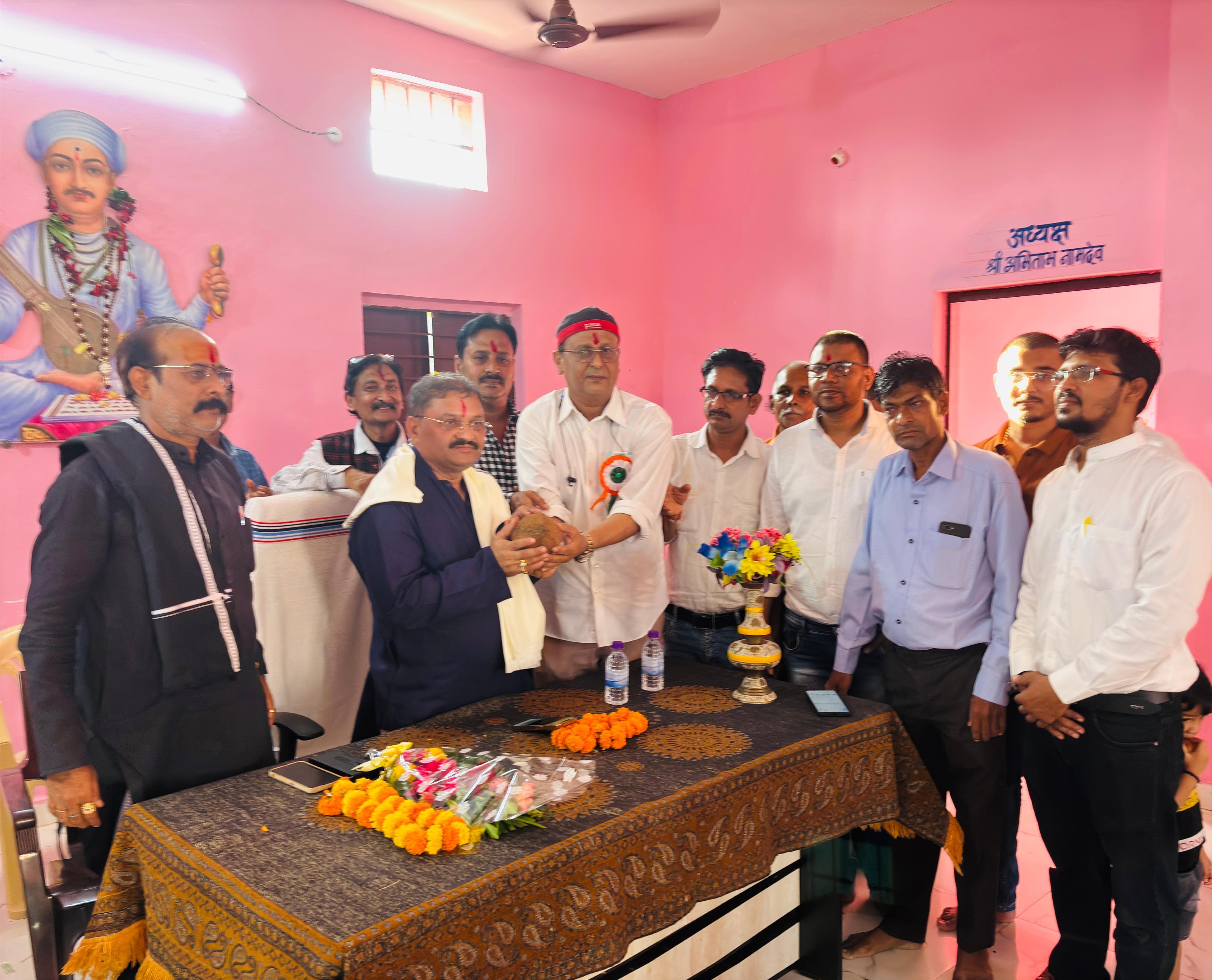 नामदेव समाज मंदिर निर्माण कवर्धा
