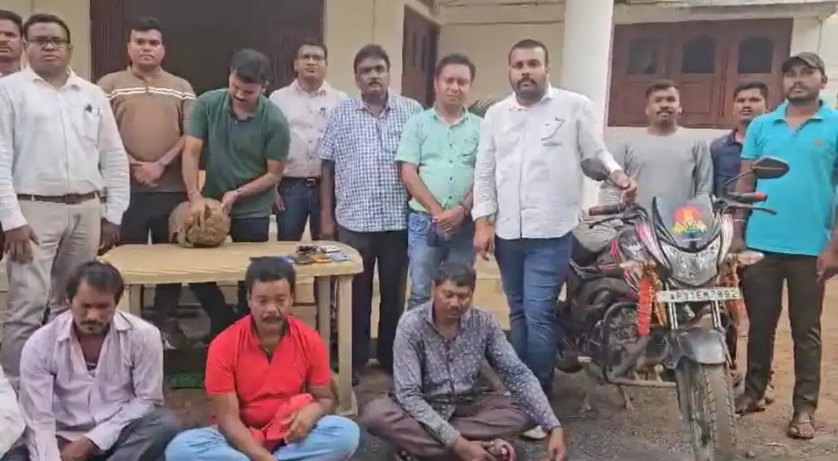 पेंगोलिन की तस्करी में ओडिशा के चार आरोपी गिरफ्तार