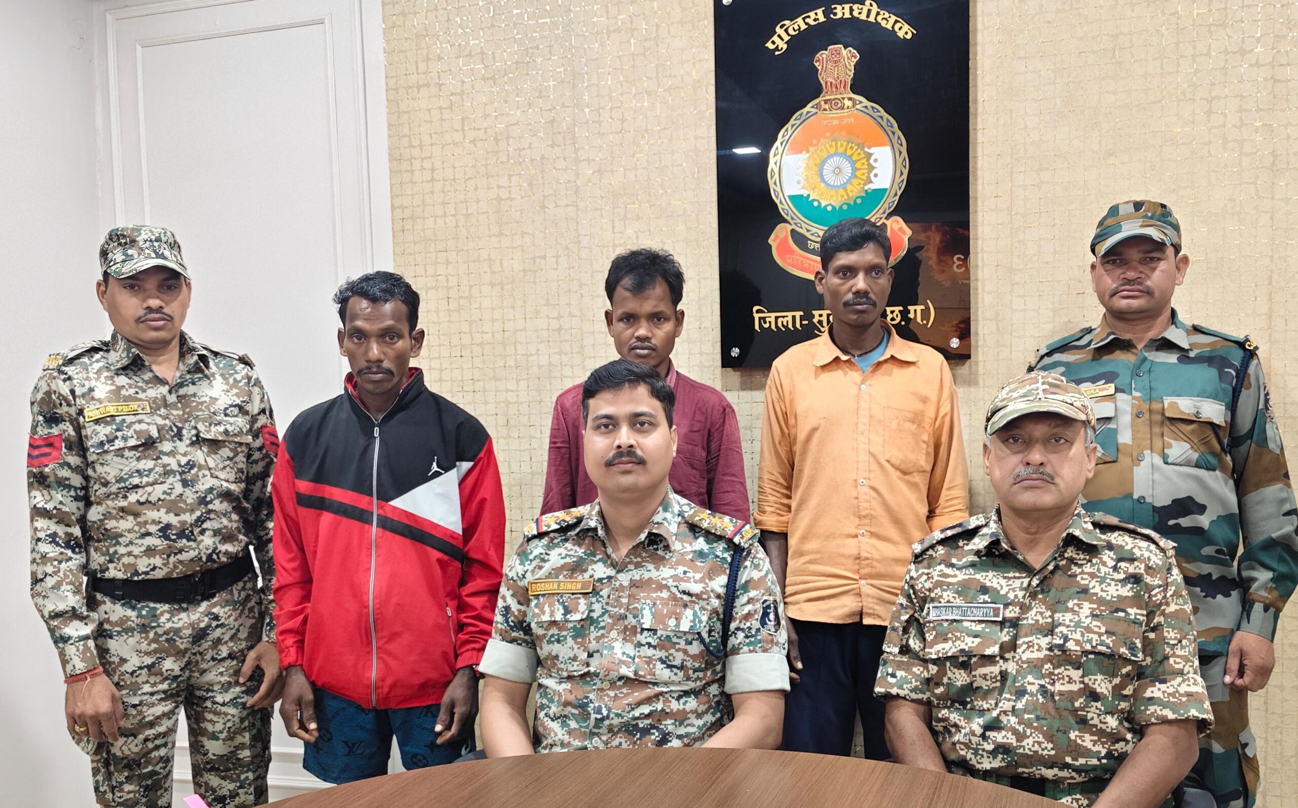 तीन नक्सलियों ने सुकमा में किया आत्मसमर्पण, छत्तीसगढ़ पुलिस की पुनर्वास नीति का असर