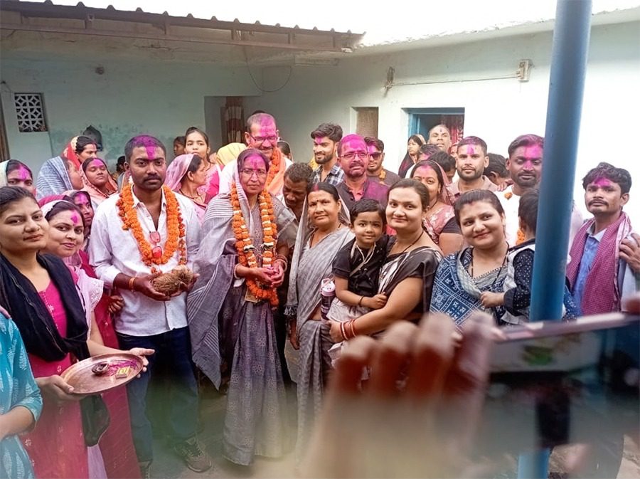 ननकट्ठी ग्राम पंचायत में फिर महिलाओं का परचम, सुशील साहू बनीं सरपंच
