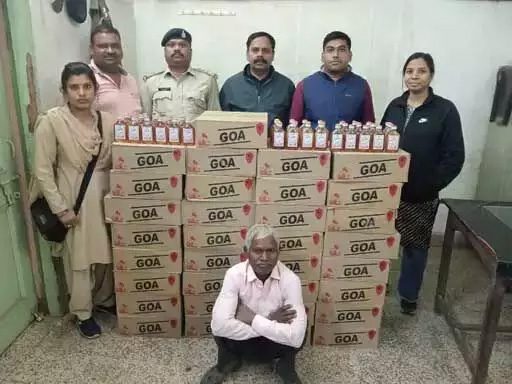 बलौदाबाजार में आबकारी विभाग की बड़ी कार्रवाई, 2.21 लाख की शराब जब्त