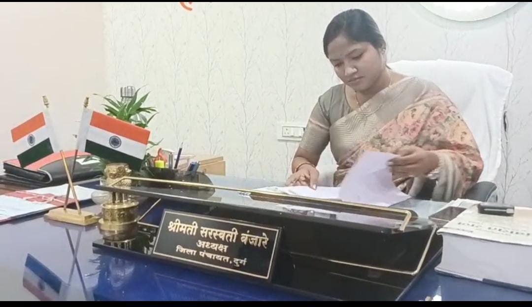 दुर्ग ज़िला पंचायत अध्यक्ष सरस्वती बंजारे ने उठाया खेल प्रतिभाओं को संवारने का बीड़ा