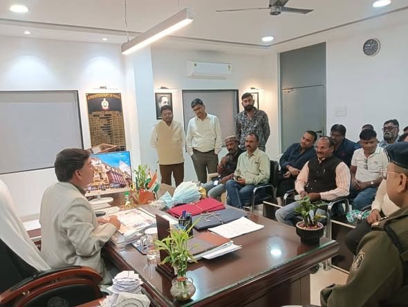 एसएसपी रामकृष्ण साहू से मिले बेमेतरा के पत्रकार, जन्मदिन की खुशियों के साथ दिखी पुलिस-मीडिया की एकजुटता