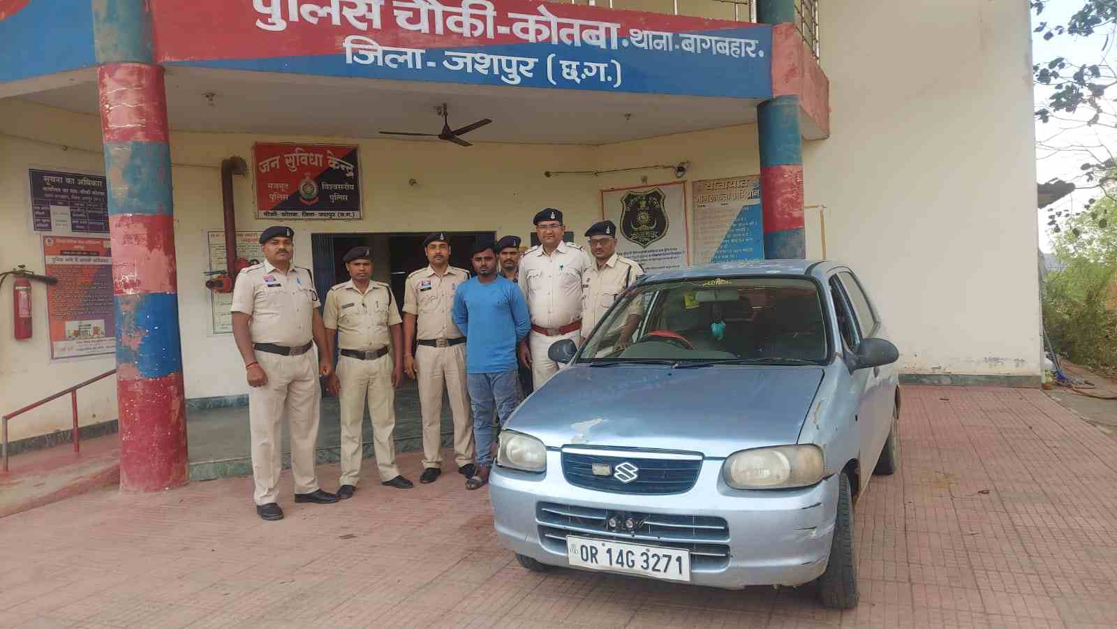 'ऑपरेशन शंखनाद' का बड़ा एक्शन: ऑल्टो कार की सीटों के बीच छिपा था 60 किलो गोमांस, पुलिस की नाकेबंदी में फंसा ओडिशा का तस्कर