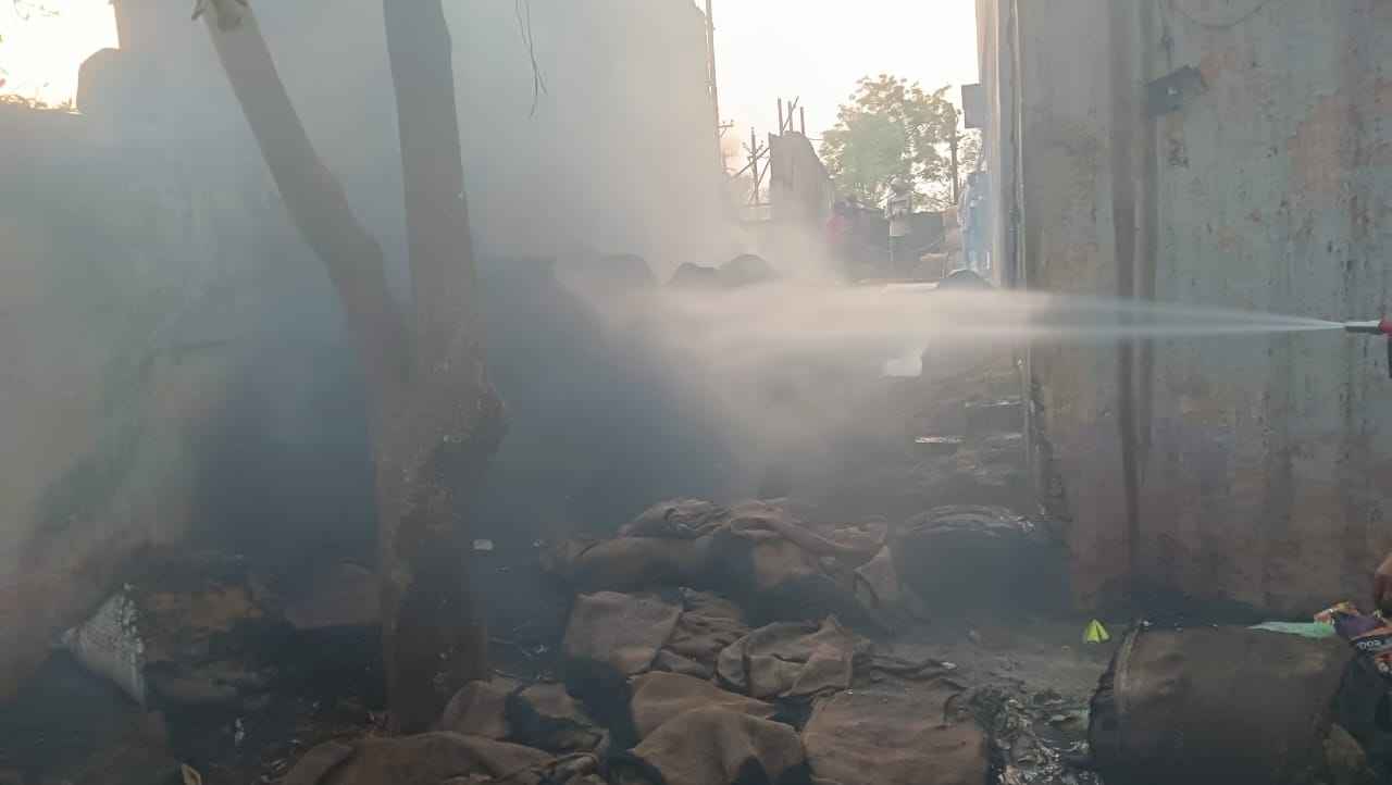 Jewra Sirsa Rice Mill Fire
