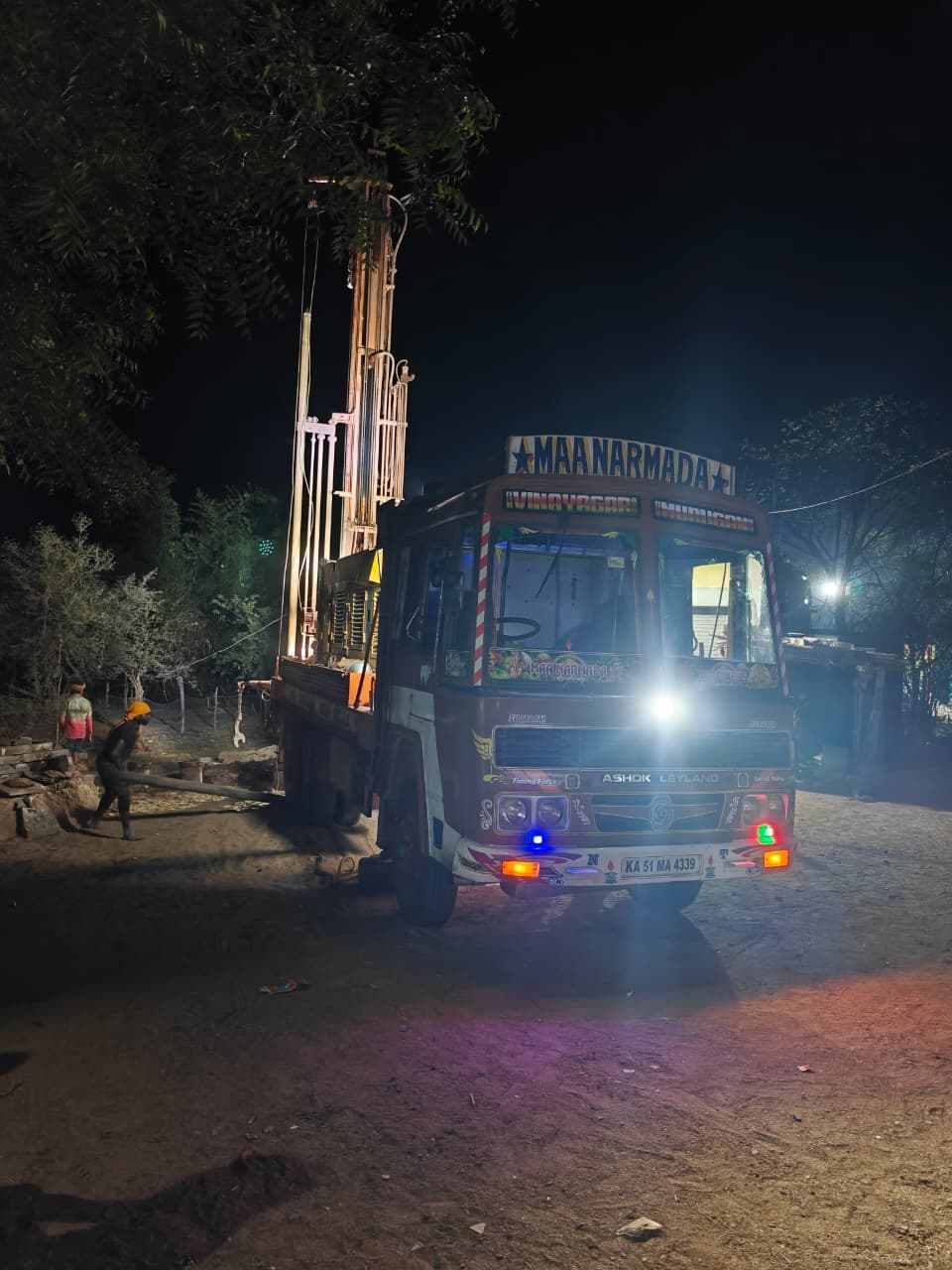Baloda Bazar illegal borewell drilling