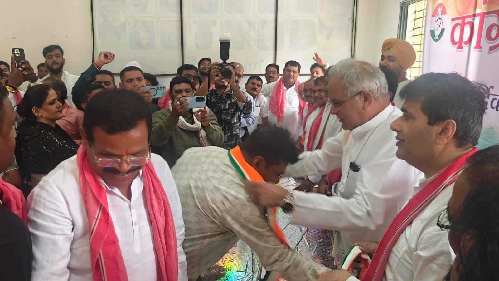 Bhupesh Baghel Labour Day Durg