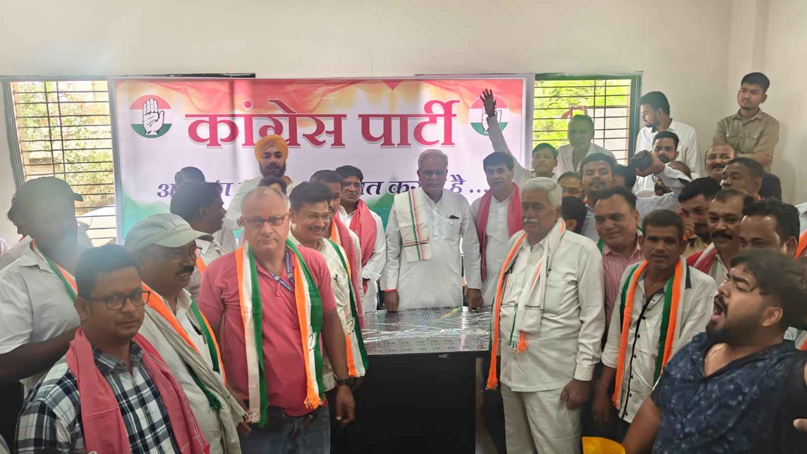 Bhupesh Baghel Labour Day Durg
