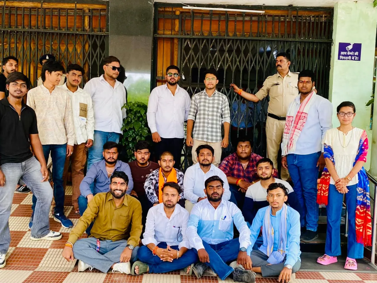परीक्षा शुल्क वृद्धि के विरोध में अभाविप रायपुर महानगर