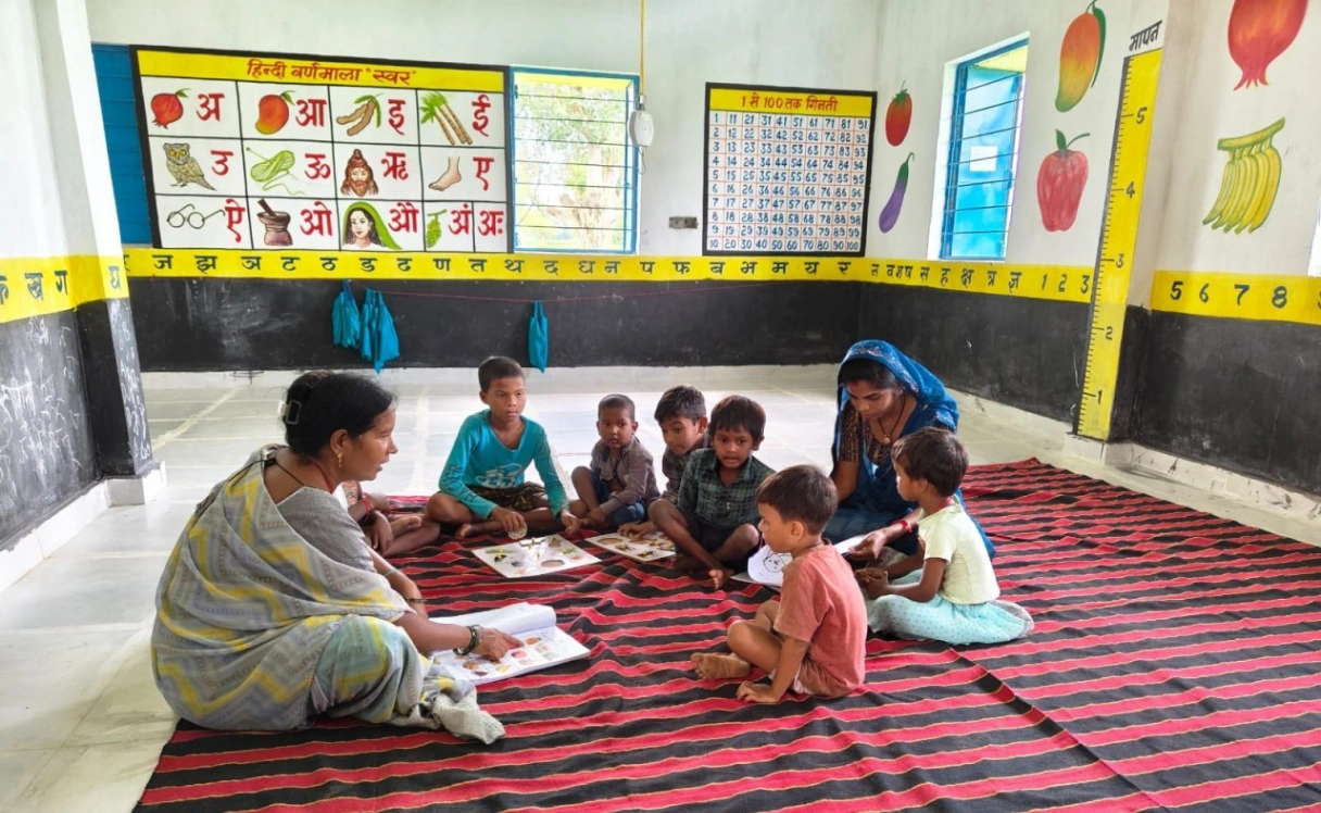 नए आंगनबाड़ी भवन से बढ़ा पालकों का भरोसा, बच्चों को मिली सुरक्षित जगह