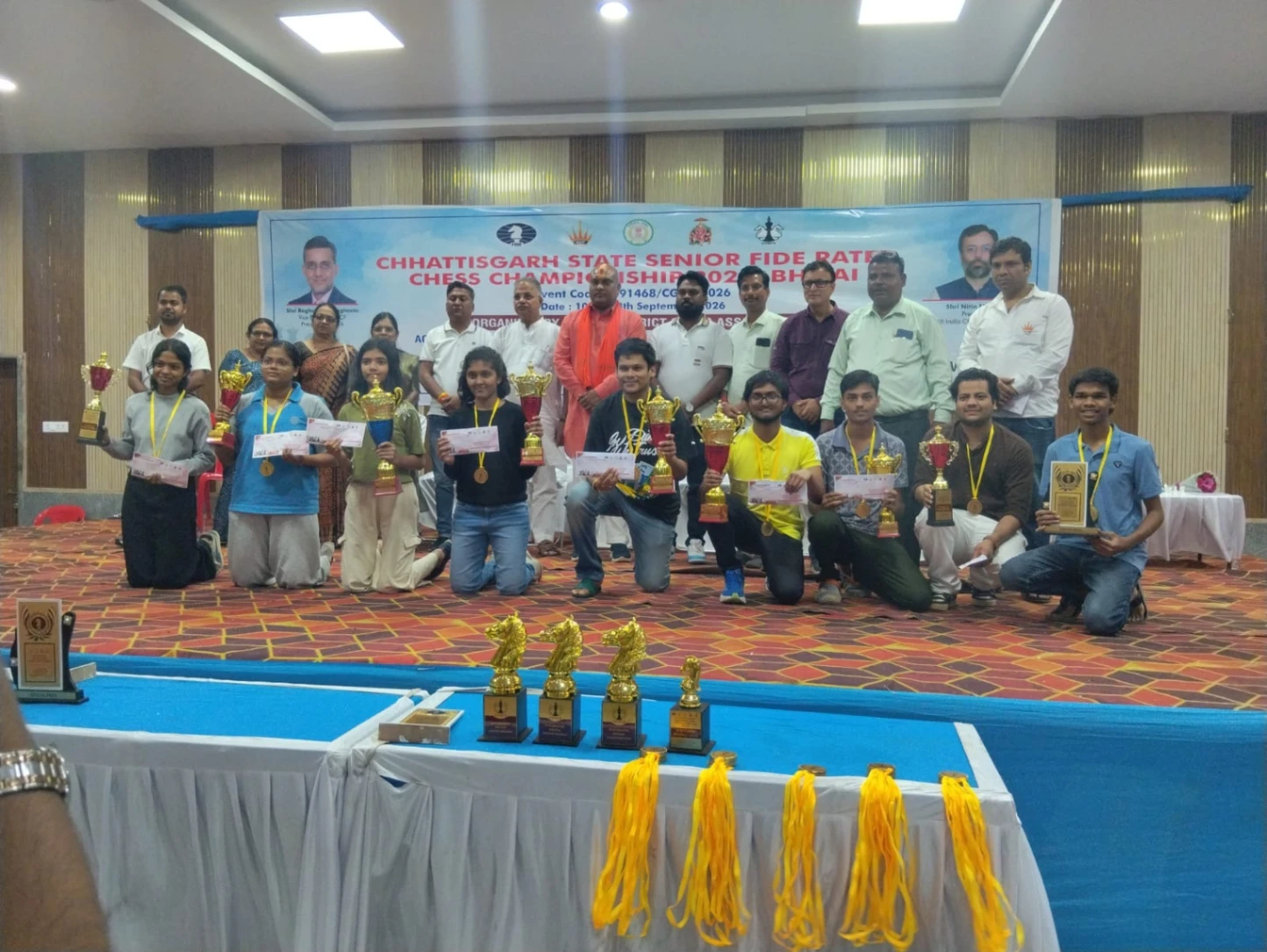 शतरंज की बिसात पर यशद बांबेश्वर और सावी गौरी का जलवा, बने नए राज्य चैम्पियन