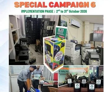 एमसीएल ने ई-कचरे के खिलाफ छेड़ा महाभियान, 350 भारी बैटरियों का निपटान कर कमाया राजस्व