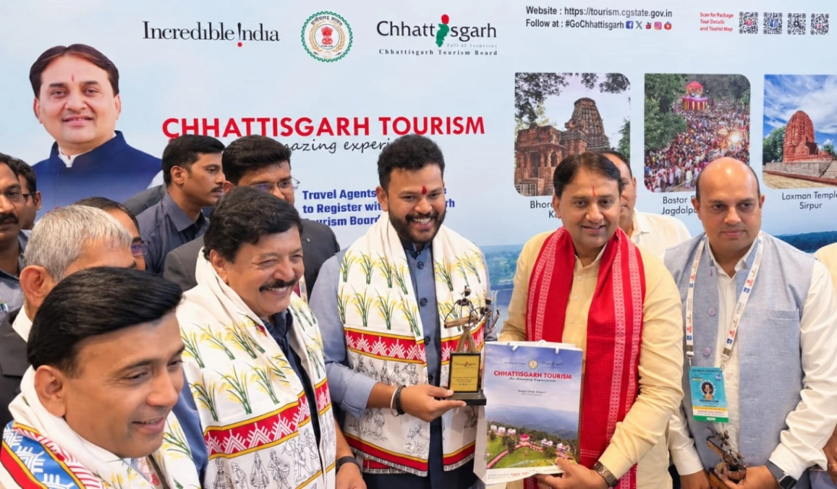 पर्यटन के नक्शे पर चमका छत्तीसगढ़, देश का 'बेस्ट इमर्जिंग टूरिस्ट डेस्टिनेशन' बना