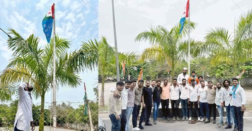 कांग्रेस मुख्यालय में मनाया गया एनएसयूआई का स्थापना दिवस