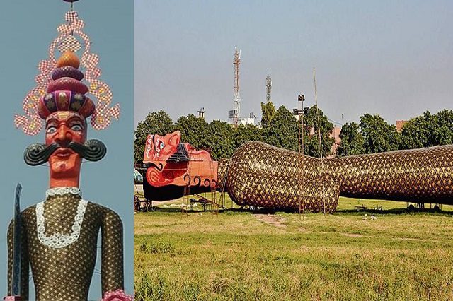 दिल्ली में दशहरे पर 211 फीट ऊंचे रावण के पुतले का होगा दहन
