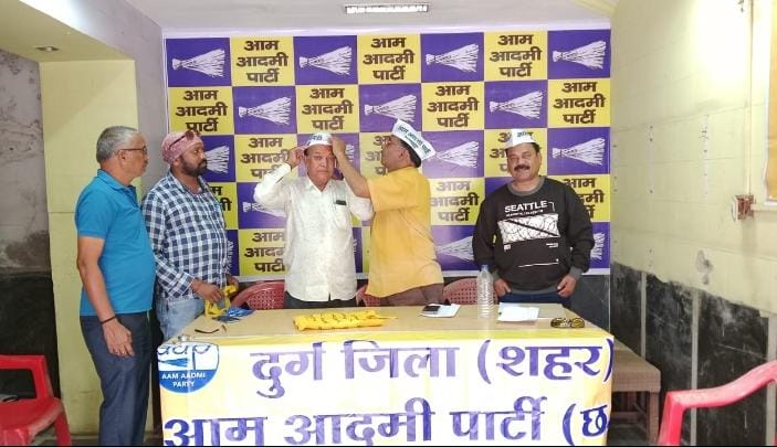 वार्ड 16 सिकोला बस्ती से कौशल सिंह राजपूत बने आम आदमी पार्टी के वार्ड अध्यक्ष