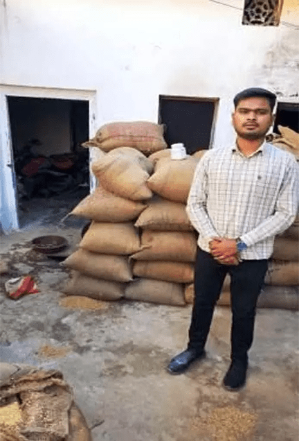 बिलासपुर: अवैध धान संग्रहण पर प्रशासन की सख्ती, 94 क्विंटल धान जब्त