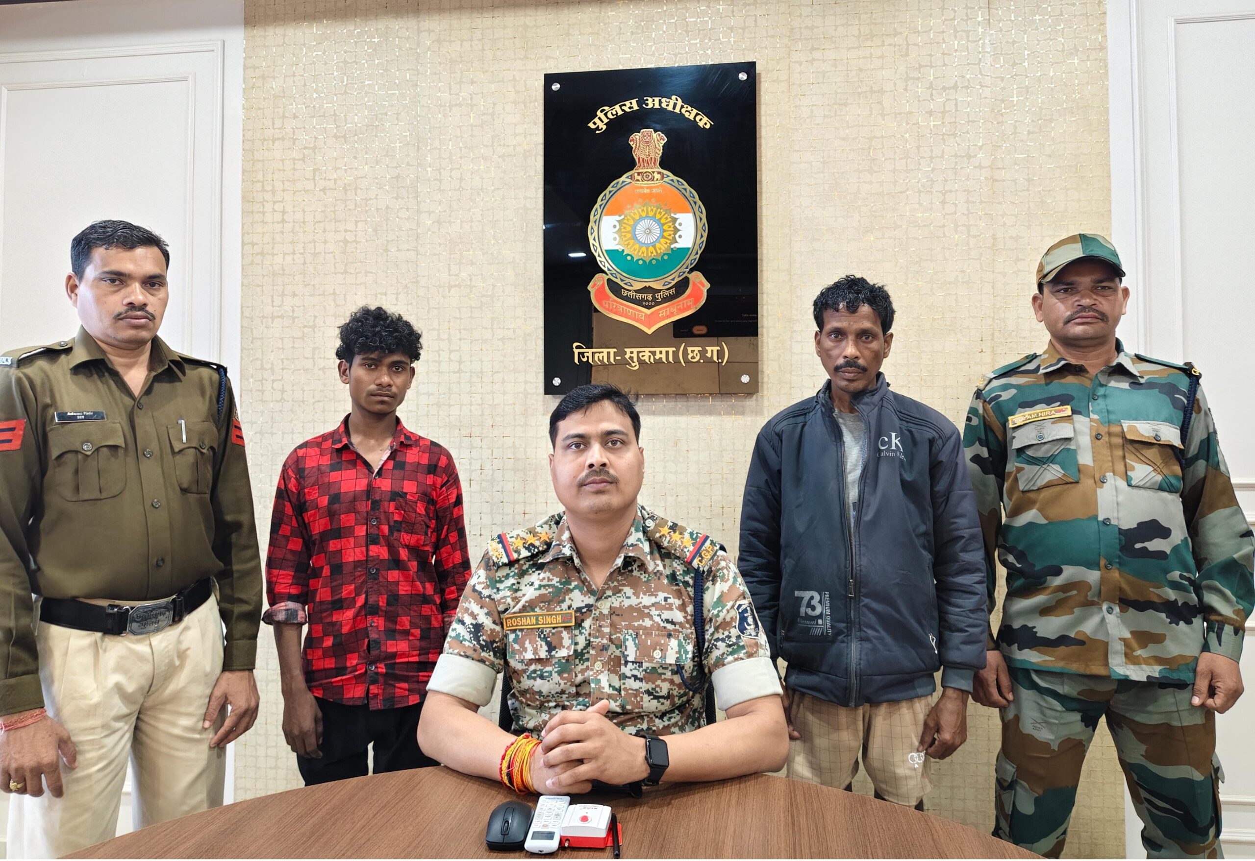 सुकमा में बड़ी सफलता: आईईडी प्लांट करने वाले दो नक्सली गिरफ्तार, भारी मात्रा में विस्फोटक बरामद