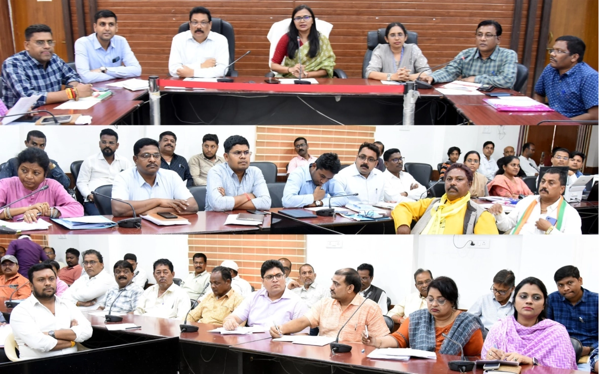 नगरीय निकाय निर्वाचन 2025 के लिए ई.व्ही.एम. का किया गया निकायवार रेण्डमाईजेशन