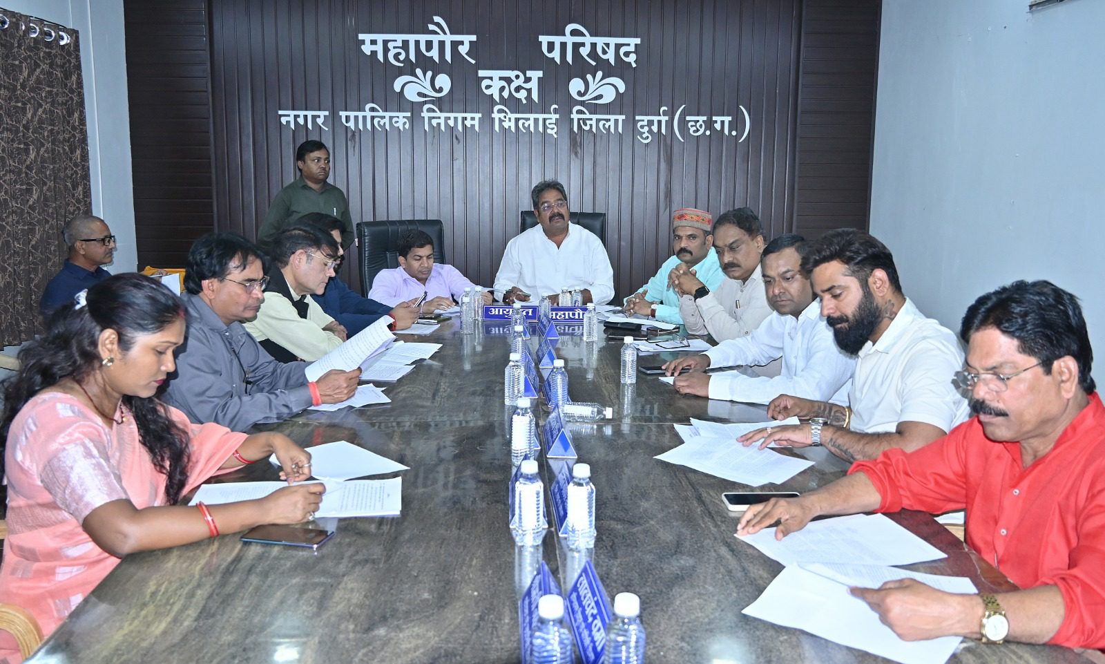 महापौर परिषद की बैठक में भिलाई में महत्वपूर्ण विकास कार्यों को मिली मंजूरी