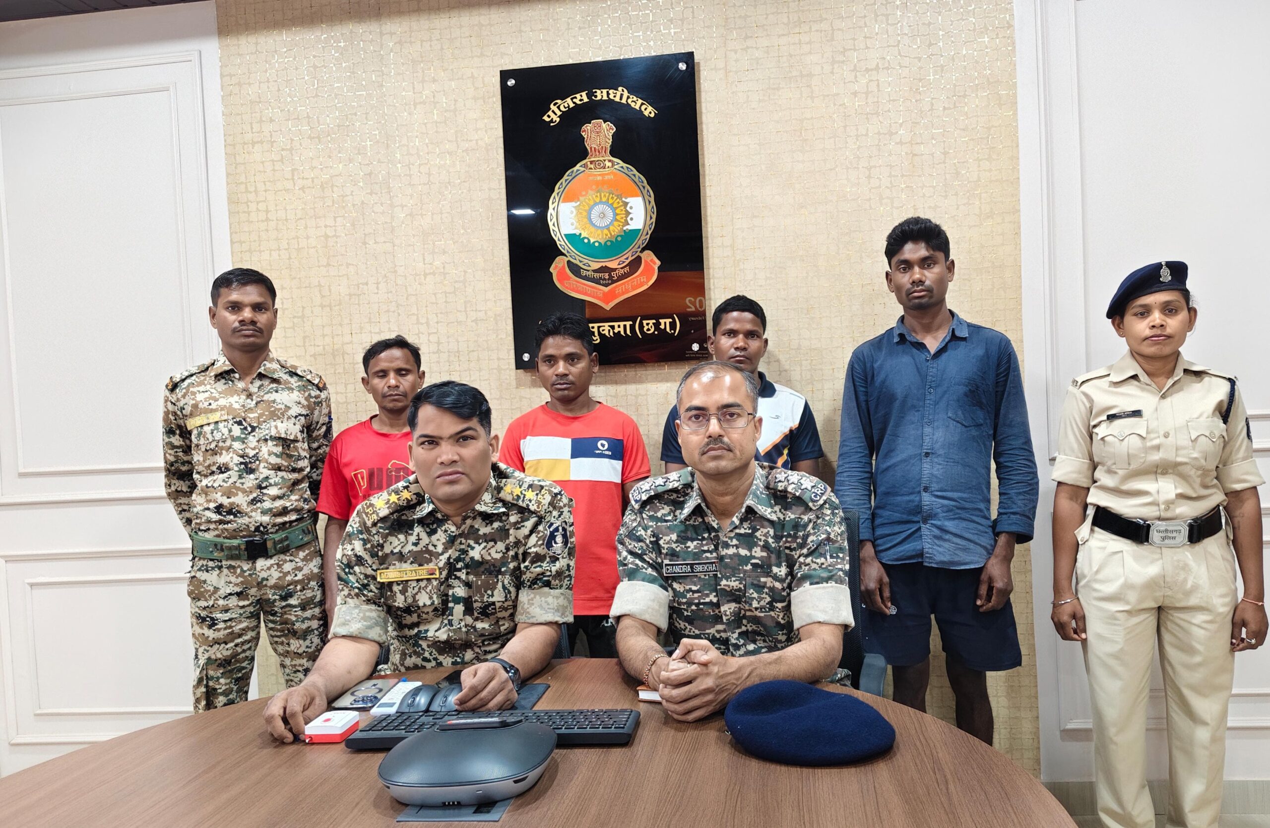 चिंतलनार में सुरक्षा बलों को बड़ा झटका, नक्सली अभियान नाकाम – 04 संदिग्ध गिरफ्तार