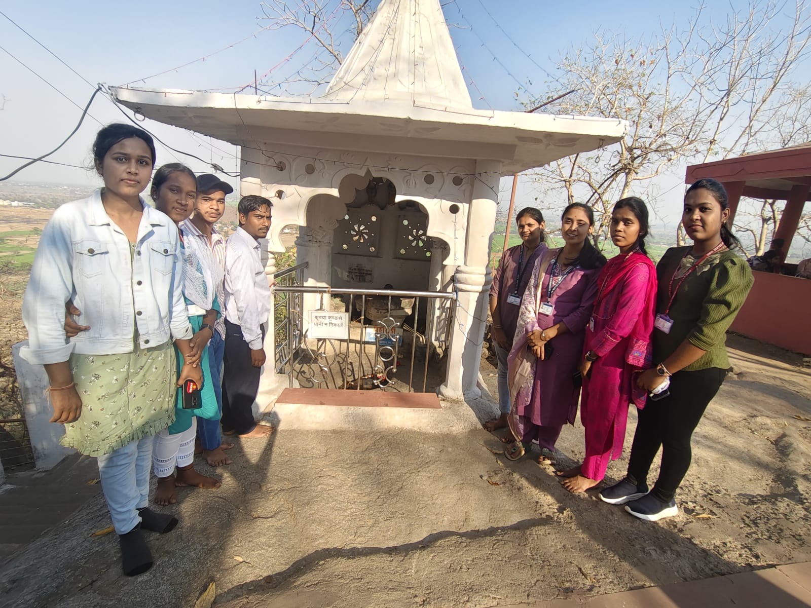 वी. वाय. टी. कॉलेज, दुर्ग के भूगोल विभाग द्वारा धमतरी जिले में विस्तार गतिविधि कार्यक्रम आयोजित