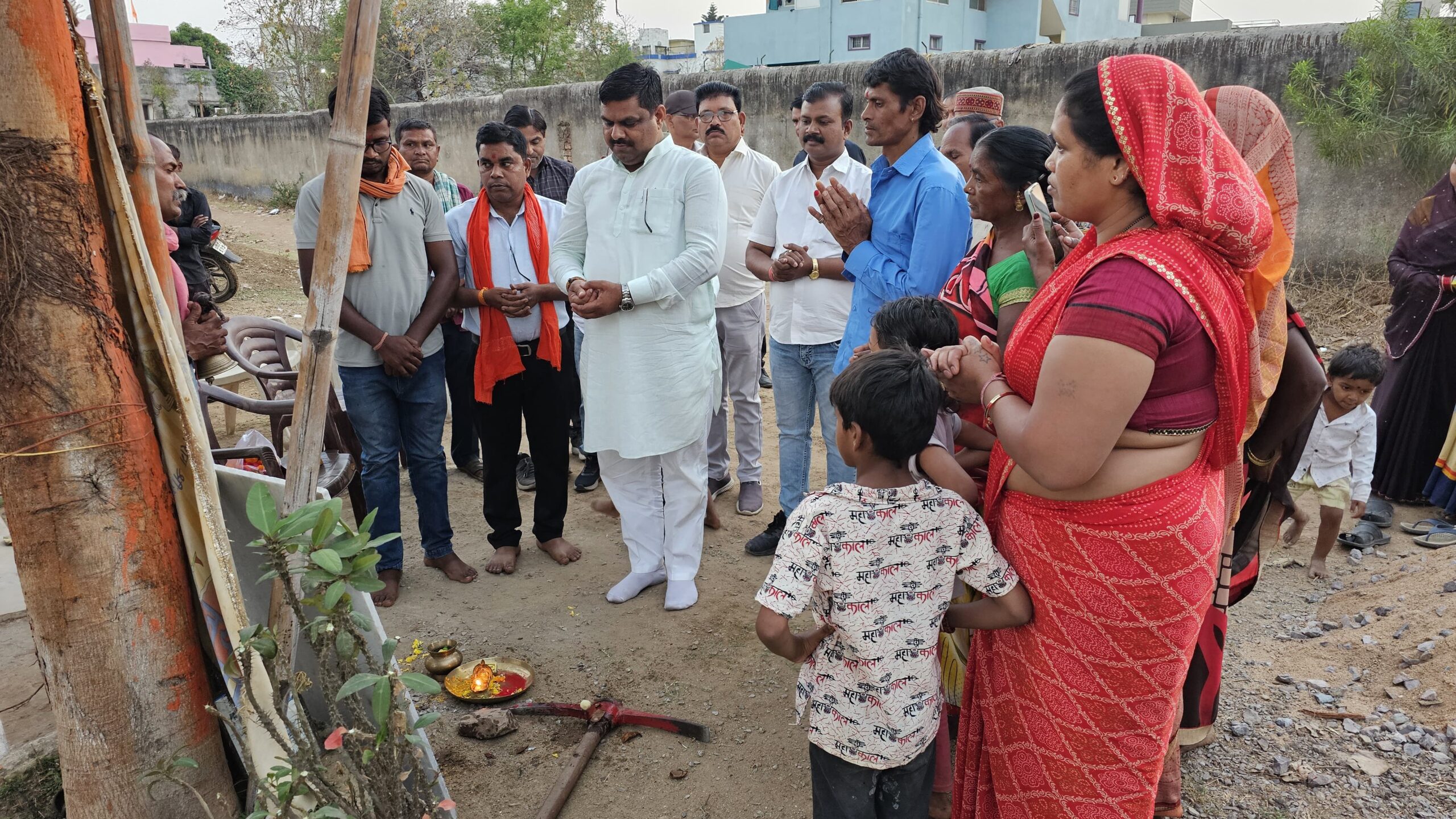विधायक गजेन्द्र यादव ने किया 1 करोड़ के विकास कार्यों का भूमिपूजन, दुर्ग में सुधारेंगे विद्युत और सड़क व्यवस्था