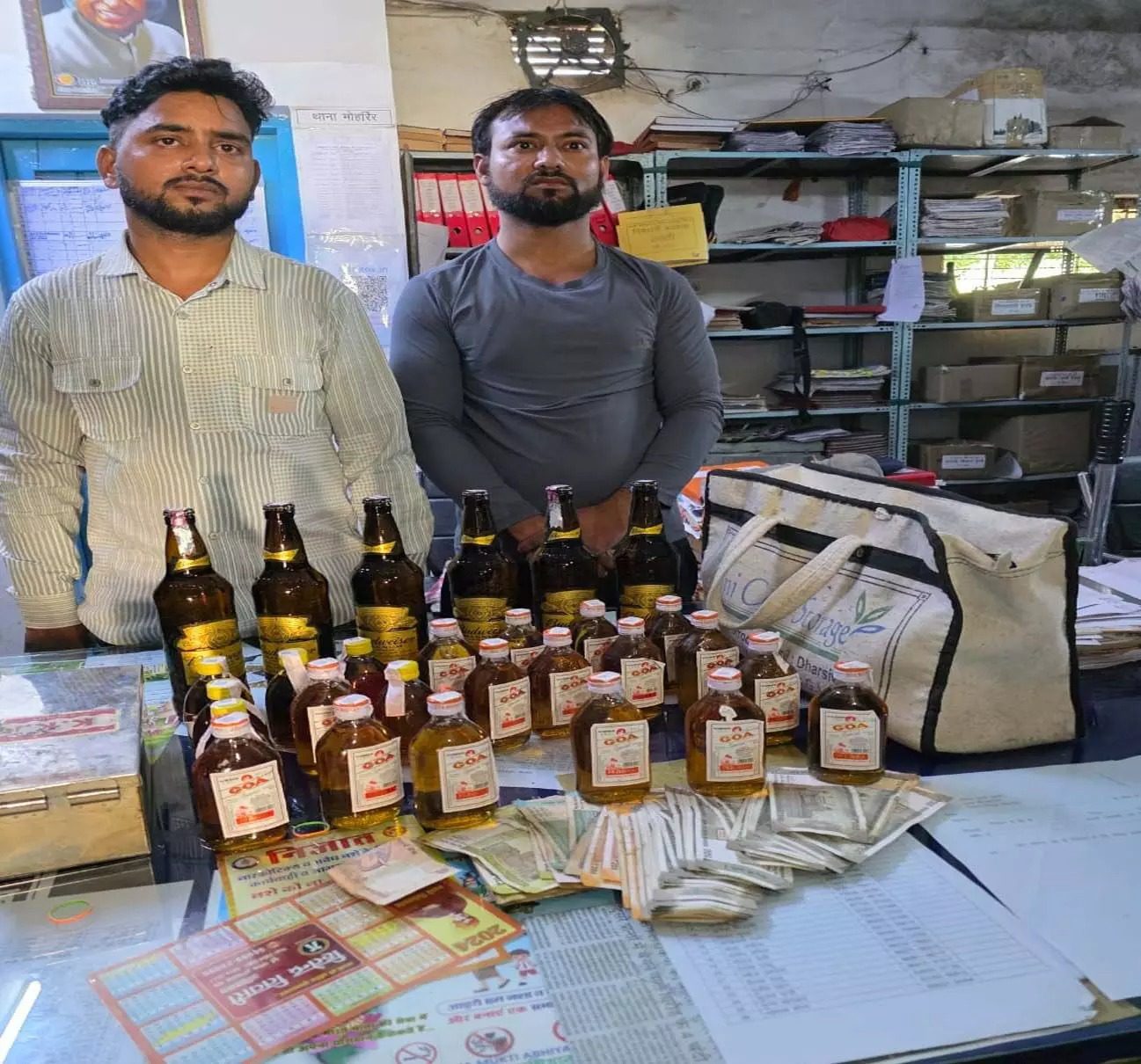 रायपुर पुलिस की अवैध शराब पर बड़ी कार्रवाई, अवैध शराब के साथ दो गिरफ्तार