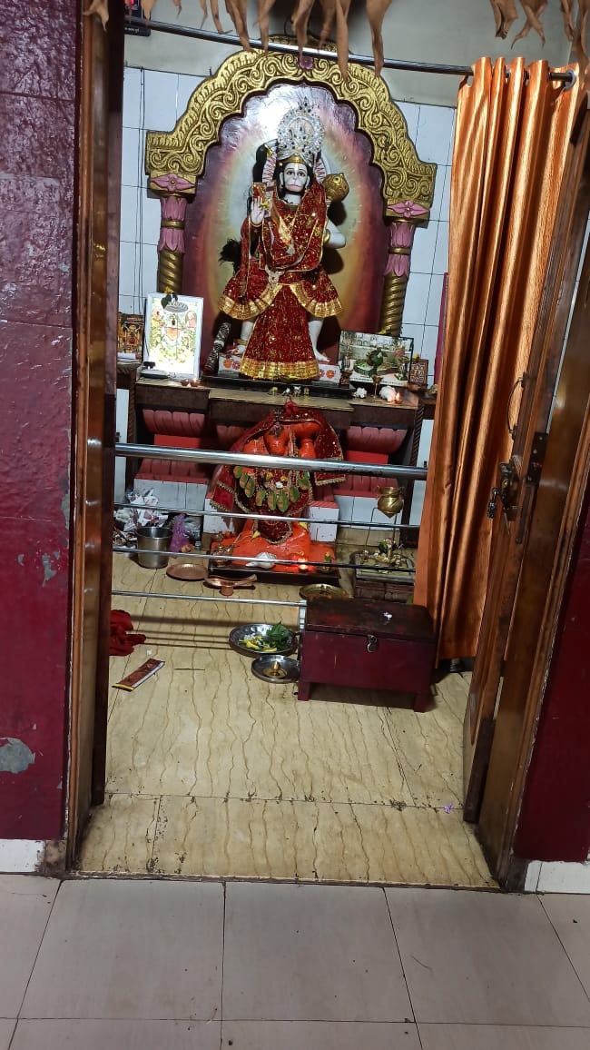 आदित्य नगर हनुमान मंदिर रुद्राभिषेक रामायण पाठ
