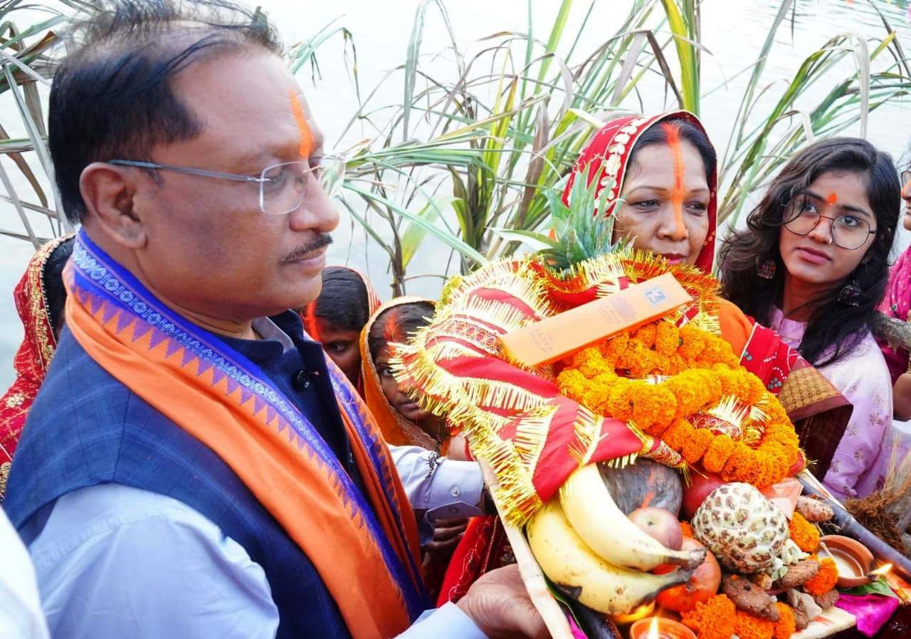 आस्था और विकास संग सीएम साय ने मनाया छठ पर्व, मुख्यमंत्री साय ने की कई बड़ी घोषणा