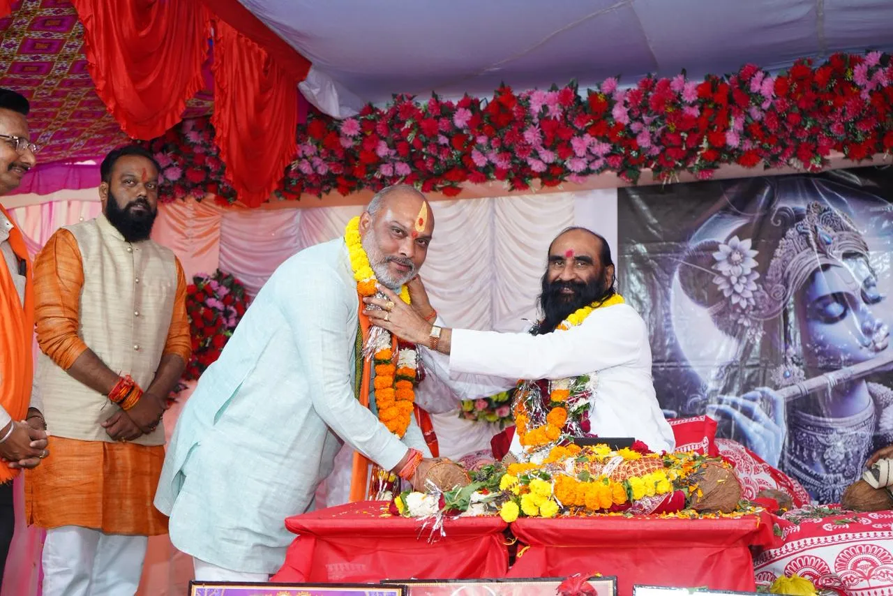 ईश्वर की भक्ति में ही निहित है जीवन की शांति : ललित चंद्राकर