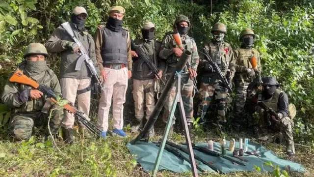 चुराचांदपुर और चंदेल में सुरक्षा बलों की बड़ी कार्रवाई