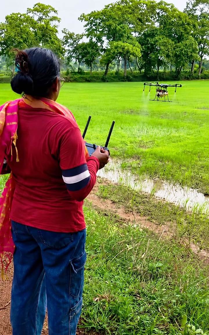 बिहान योजना और आधुनिक तकनीक के समन्वय से बदली ग्राम पोड़ी की निवासी की तकदीर