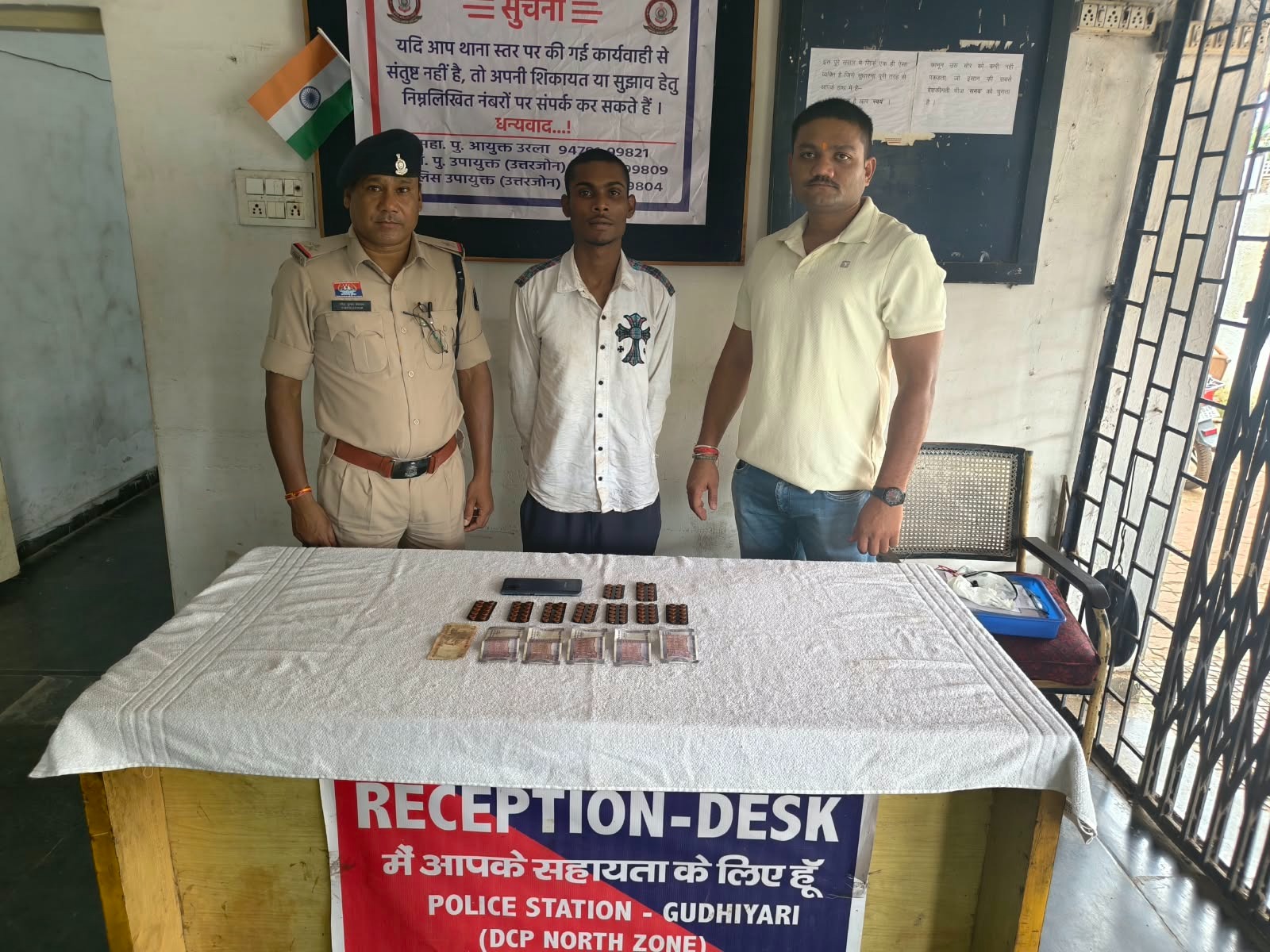 राजधानी में नशे के सौदागरों पर पुलिस का शिकंजा, 84 नशीली टैबलेट के साथ जितेश यादव गिरफ्तार