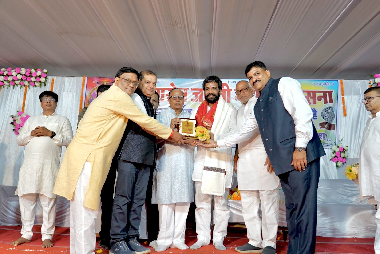 बसना में अग्रसेन जयंती