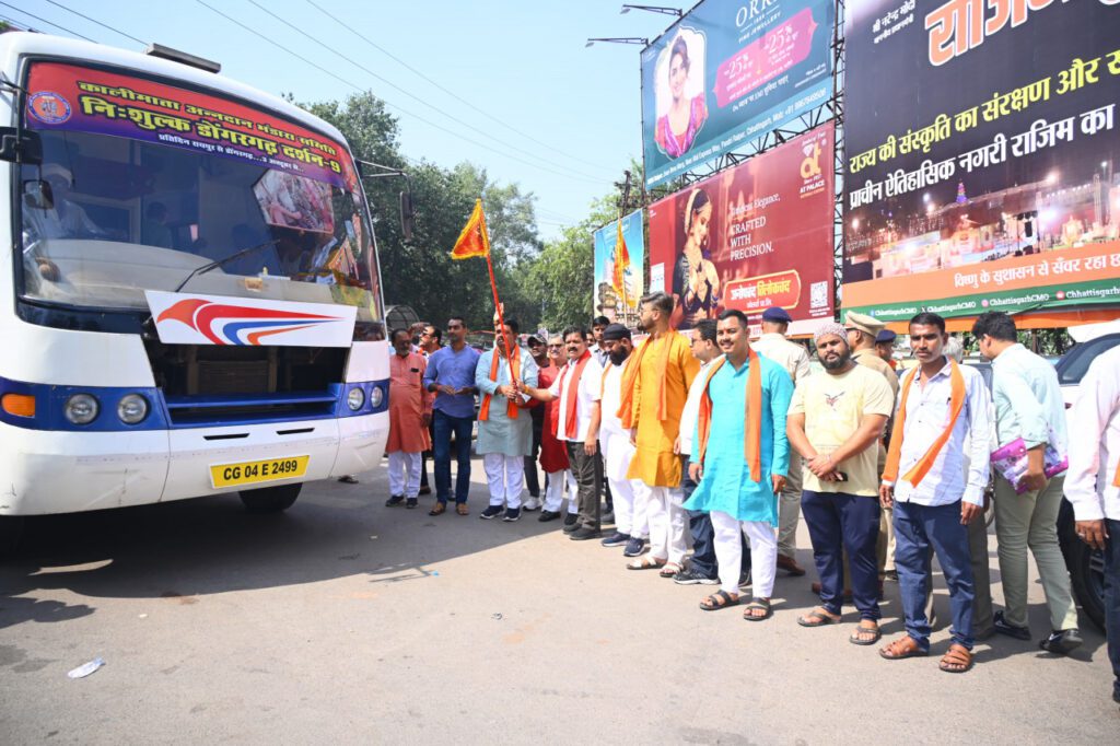विजय शर्मा डोंगरगढ़ मां बम्लेश्वरी यात्रा