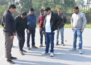 भिलाई निगम आयुक्त निरीक्षण