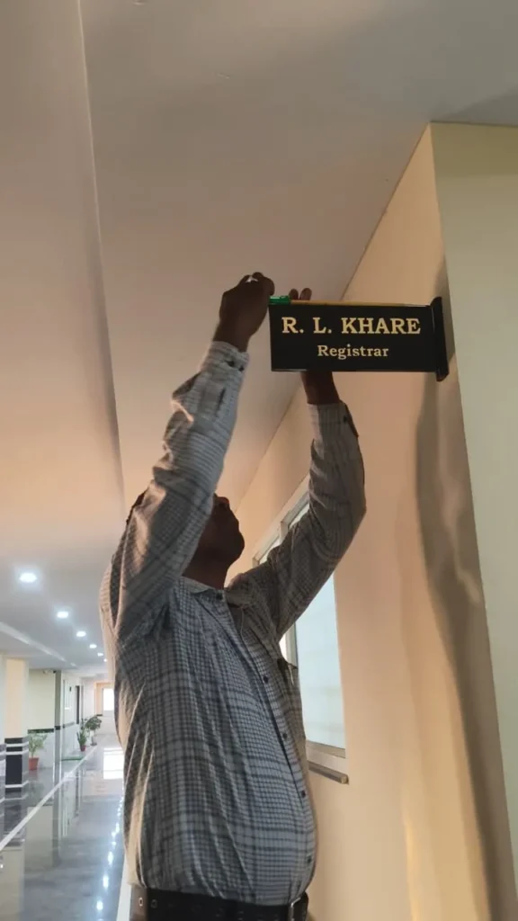 Mahatma Gandhi University of Horticulture and Forestry Registrar Dispute