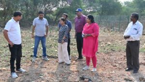 भिलाई निगम आयुक्त निरीक्षण