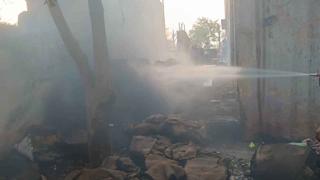 Jewra Sirsa Rice Mill Fire