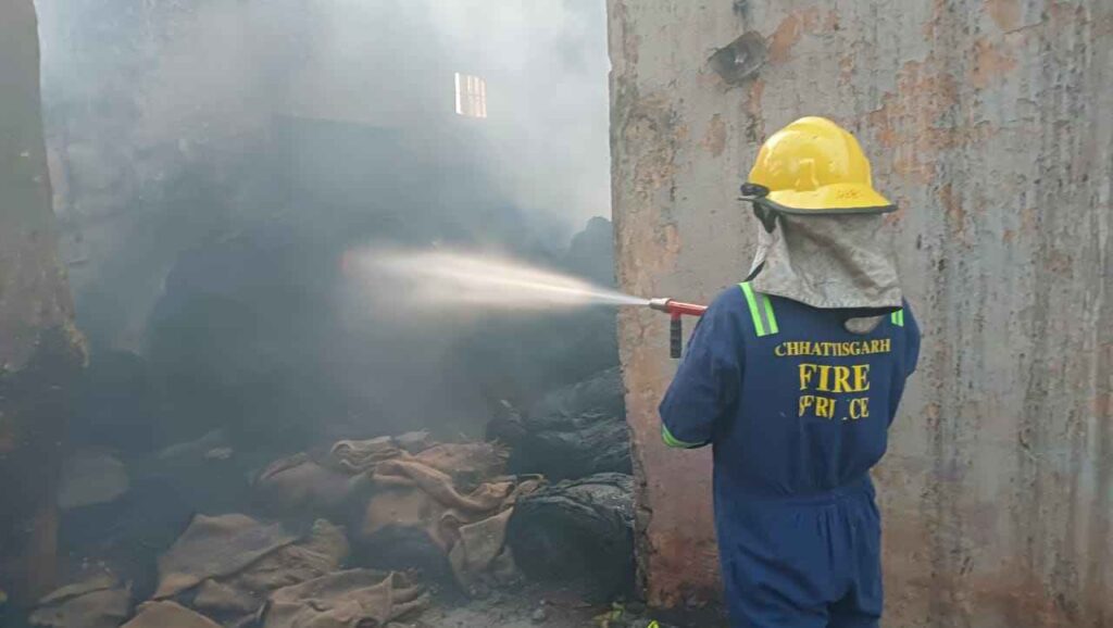 Jewra Sirsa Rice Mill Fire