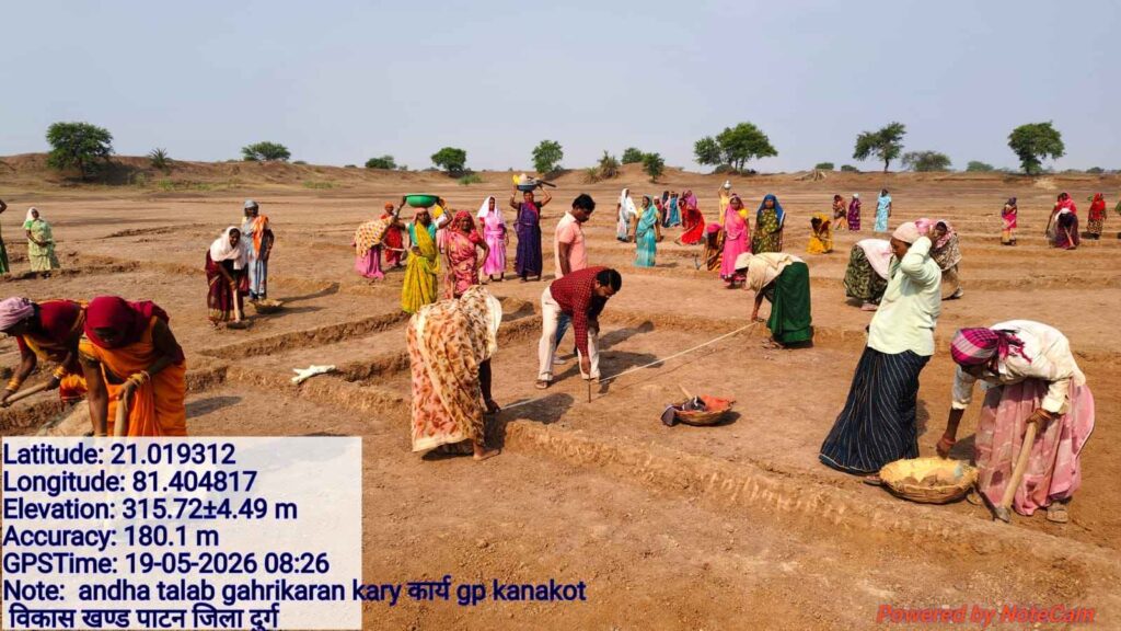 MGNREGA Mazdoori Bhugtan Durg