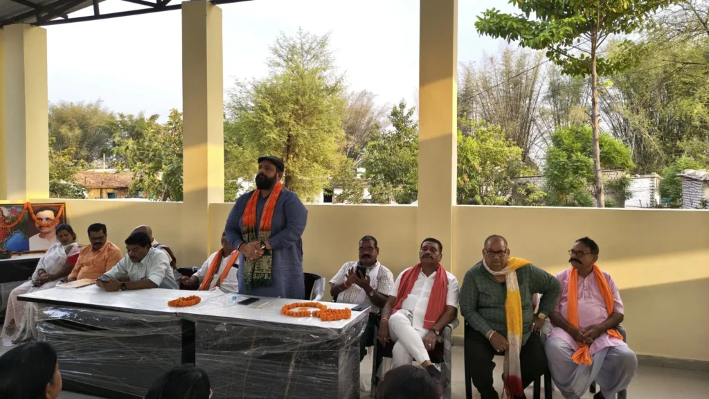 भाजपा बिलासपुर ग्रामीण बैठक में 12 वर्षों के सुशासन और उपलब्धियों पर चर्चा