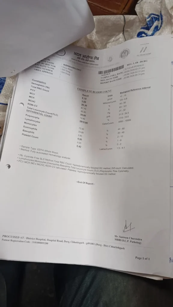 दुर्ग जिला अस्पताल लापरवाही मामले में कांग्रेस सचिव अय्यूब खान ने जांच की मांग की