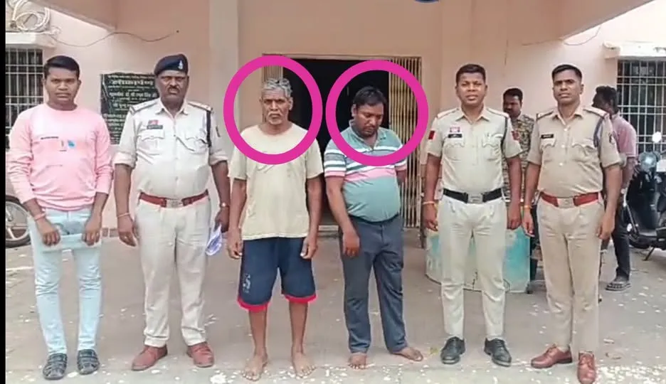 नवागढ़ पुलिस द्वारा खेत विवाद में हत्या के गिरफ्तार आरोपी