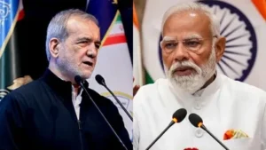 प्रधानमंत्री मोदी ईरान राष्ट्रपति मसूद पेज़ेश्कियान बातचीत